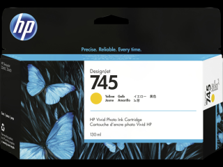Cartus cerneala  HP 745 130-ml Yellow Ink Cartridge F9J96A