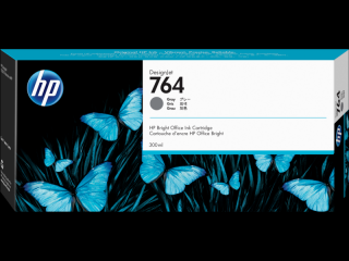 Cartus cerneala HP 764 (C1Q18A), gri (gray), original, 300 ml