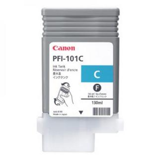 Cartus cerneala original Canon PFI-101C Cyan, 130 ml