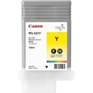 Cartus cerneala original Canon PFI-101Y galben (Yellow), 130ml