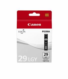 Cartus cerneala original Canon PGI-29LGY Light Grey (Gri Deschis), 352 pagini A4