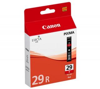 Cartus cerneala original Canon PGI-29R, Rosu (Red), 454 pagini