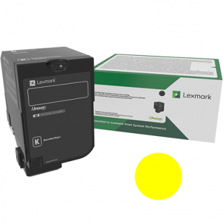 Cartus toner Lexmark 700H4 Yellow cap. mare 70C0H40