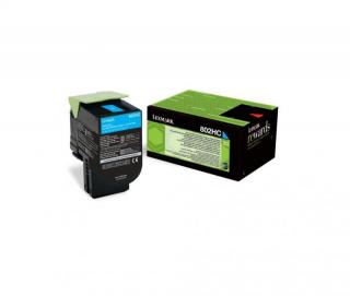 Cartus toner Lexmark 802HCE Cyan Corporate cap. mare 80C2HCE