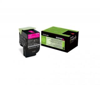 Cartus toner Lexmark 802HM Magenta Return Program cap. mare 80C2HM0