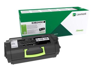 Cartus toner Lexmark black Extra High Yield Return 63B2X00