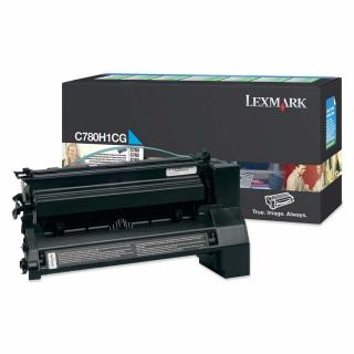 Cartus toner Lexmark C780H1CG (C780, C782, X782), Albastru (Cyan), original, 10.000 pagini