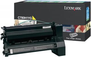 Cartus toner Lexmark C780H1YG (C780, C782, X782), Galben (Yellow), original, 10.000 pagini