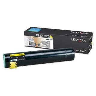 Cartus toner Lexmark C930H2YG (C935), Galben (Yellow), original, 24.000 pagini