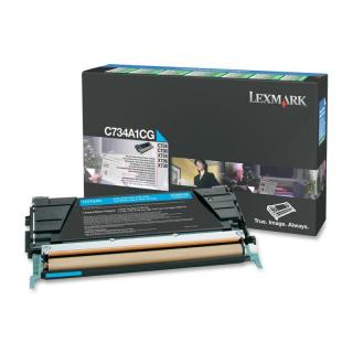 Cartus toner Lexmark Cyan Return Program C734A1CG