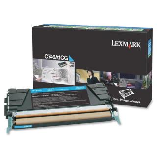 Cartus toner Lexmark Cyan Return Program C746A1CG