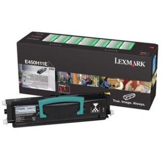 Cartus toner Lexmark E450H11E, Negru (Black), original, 11.000 pagini