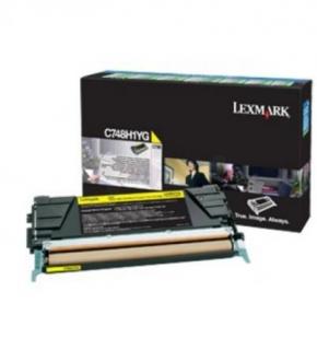 Cartus toner Lexmark Yellow Corporate cap. mare C748H3YG