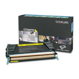 Cartus toner Lexmark Yellow Return Program C734A1YG