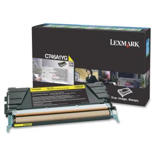 Cartus toner Lexmark Yellow Return Program C746A1YG