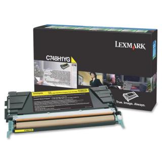 Cartus toner Lexmark Yellow Return Program cap. mare C748H1YG