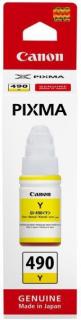 Flacon cerneala Canon GI-490Y, galben (yellow), original, 7000 pagini, 70 ml