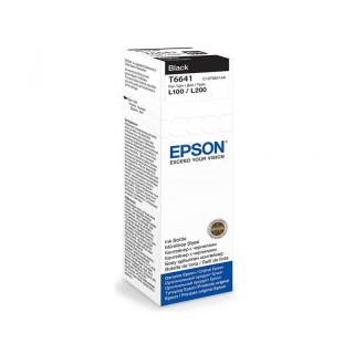 Flacon cerneala Epson T6641 Negru (Black), Original, 70ml