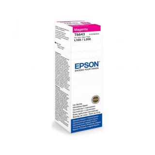 Flacon cerneala Epson T6643, Magenta, Original, 70ml