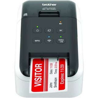 Imprimanta de etichete BROTHER QL-810W - 62mm, termica, USB WIFI, Alb Negru