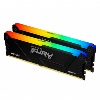 KINGSTON 16GB 3200MT s DDR4 CL16 DIMM Kit of 2 FURY Beast RGB