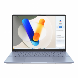 Laptop ASUS Vivobook S14 OLED 14S5406SA-QD104X, Intel Core Ultra 5 226V, 14inch, RAM 16GB, SSD 1TB, Intel Arc Graphics 130V, Windows 11 Pro, Mist Blue