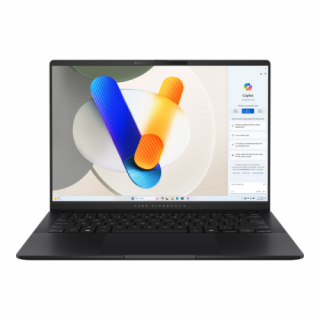 Laptop ASUS Vivobook S14 OLED 14S5406SA-QD105X, Intel Core Ultra 7 256V, 14inch, RAM 16GB, SSD 1TB, Intel Arc Graphics 140V, Windows 11 Pro, Neutral Black