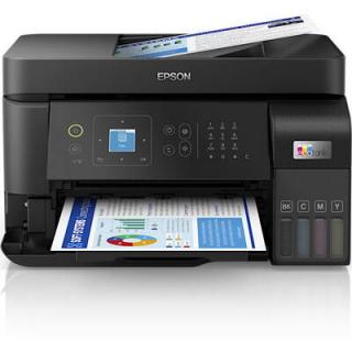 Multifunctionala Epson EcoTank L5590, InkJet CISS, Color, Format A4, Retea, Wi-Fi, Fax