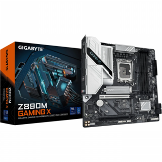 Placa de baza Gigabyte Z890M GAMING X, Intel Z890, Socket 1851, mATX