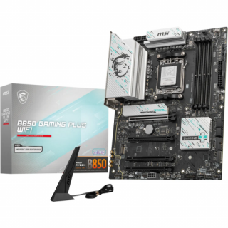 Placa de baza MSI B850 GAMING PLUS WIFI, AMD B850, Socket AM5, ATX