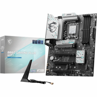 Placa de baza MSI B860 GAMING PLUS WIFI, Intel B860, Socket 1851, ATX