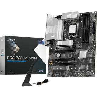 Placa de baza MSI PRO Z890-S WIFI, Intel Z890, Socket 1851, ATX