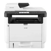 Ricoh M320, multifunctional A4 mono, 32ppm