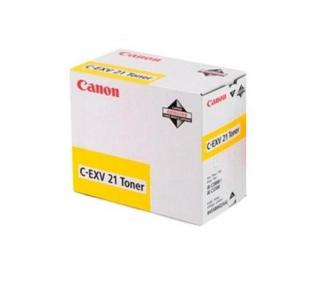 Toner Canon C-EXV21Y, galben (Yellow), original, 14000 pagini