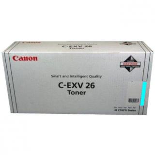 Toner Canon C-EXV26, cyan (albastru), original, 6000 pagini