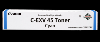 Toner Canon C-EXV45C, Cyan (Albastru), Original, 52k pagini pentru IR Advance C7260i, C7270i, C7280i