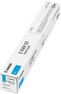 Toner Canon C-EXV55C, albastru (cyan), original, 18000 pagini, 2183C002AA