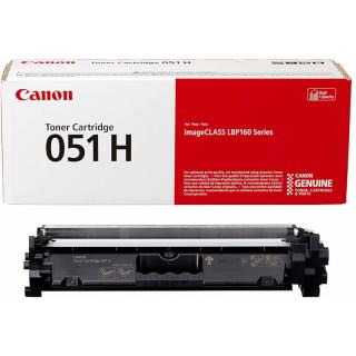 Toner Canon CRG-051H, negru (black), original, 4100 pagini