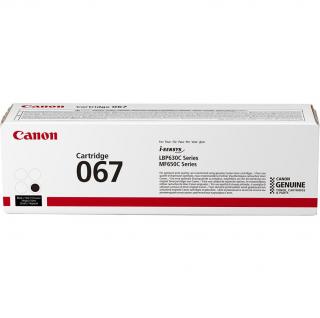 Toner Canon CRG-067BK, negru (black), original, 1250 pagini, 51 g