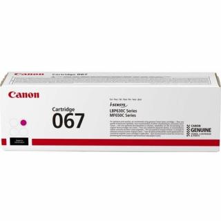 Toner Canon CRG-067M, magenta, original, 1.25k pagini pentru i-SENSYS LBP631,  LBP633,  MF651, MF655, MF657