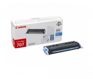 Toner Canon CRG-707C, albastru (cyan), original, 2000 pagini