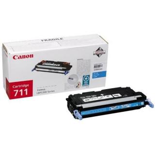 Toner Canon CRG-711C, cyan (albastru), original, 6000 pagini, 200 g