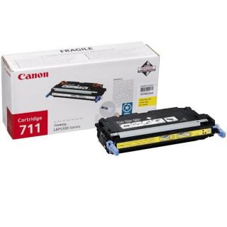 Toner Canon CRG-711Y, galben (yellow), original, 6000 pagini