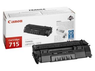 Toner Canon CRG-715, negru (black), original, 3000 pagini