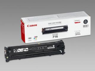 Toner Canon CRG-716BK, negru (black), original, 2300 pagini