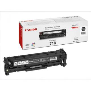 Toner Canon CRG-718BK, negru (black), original, 34000 pagini