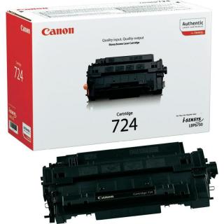 Toner Canon CRG-724, negru (black), original, 6000 pagini