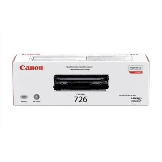 Toner Canon CRG--726BK, negru (black), original, 2100 pagini