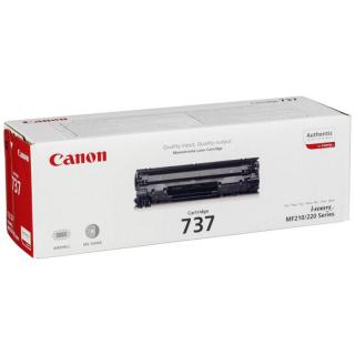 Toner Canon CRG-737, negru (black), original, 2400 pagini