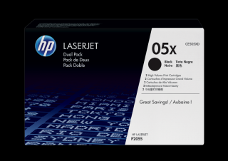 Toner HP 05X (CE505XD),  negru (black), original, 6500 pagini